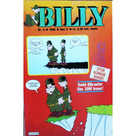 Billy- 1986- Nr. 6