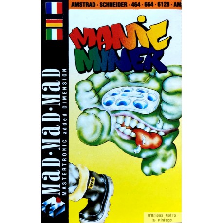 Manic Miner - M.A.D. - Mastertronic - Amstrad