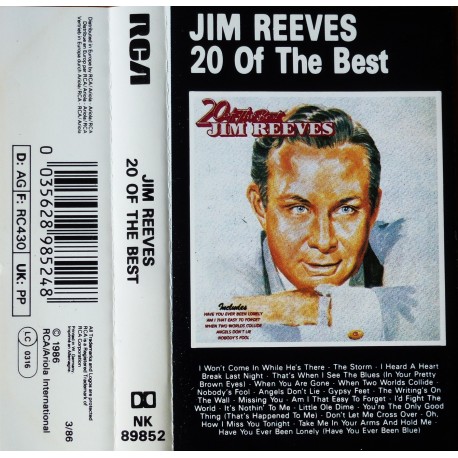 Jim Reeves- 20 Of The Best