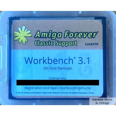 Workbench 3.1 - Amiga Forever Classic Support - CF Card - 4 GB