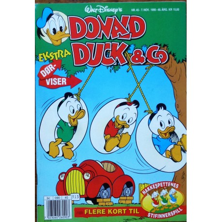 Donald Duck & Co- 1995- Nr. 45- Med bilag