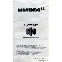 Nintendo 64 - Consumer Information - NUS-EUR-3