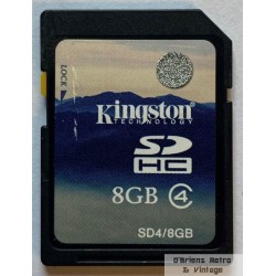 Kingston - SDHC - Minnekort - 8 GB