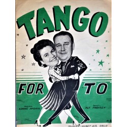 Alf Prøysen- Tango for to- Noteblad