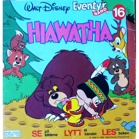 Disney- Eventyrbånd Nr. 16- Hiawatha