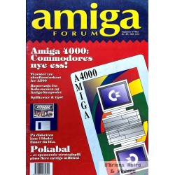 Amiga Forum - 1992 - Nr. 4 - Amiga 4000 - Commodores nye ess!