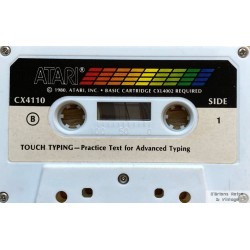 Touch Typing - Practice Test for Advanced Typing - CX4110 - Atari