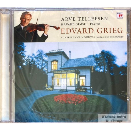 Arve Tellefsen - Håvard Gimse - Edvard Grieg - Complete Violin Sonatas - CD