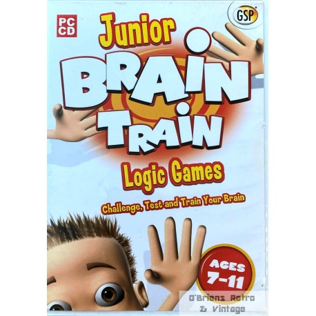 Junior Brain Train - Logic Games - Ages 7-11 - PC CD-ROM