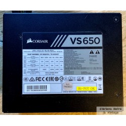 Corsair VS650 V3 650W - PSU - Strømforsyning