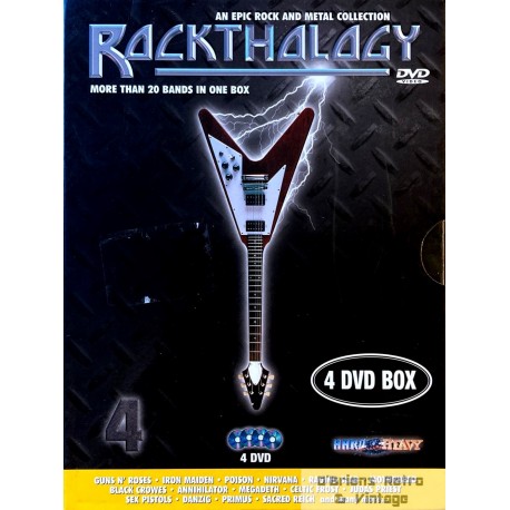 Rockthology - 4 DVD Box - An Epic Rock and Metal Collection