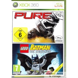 Xbox 360: Lego Batman The Videogame og Pure