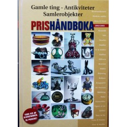 Prishåndboka 2002/2003- Antikviteter- Samleobjekter