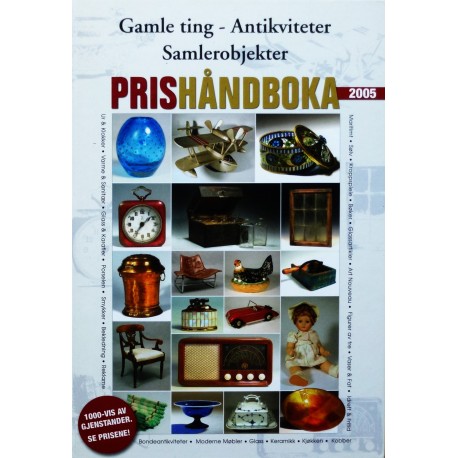 Prishåndboka 2005- Antikviteter- Samlerobjekter