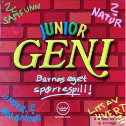 Junior Geni - Barnas eget spørrespill - Brettspill