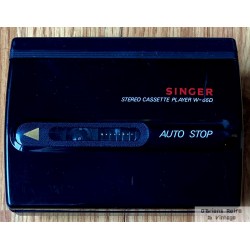 Singer W-66D - Stereo Cassette Player - Walkman - Kassettspiller