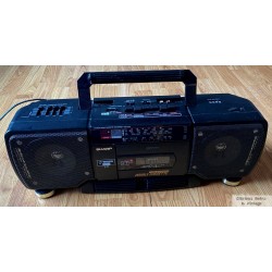 Sharp - WQ-T238H (BK) - Stereo Radio Cassette Recorder - Kassettspiller