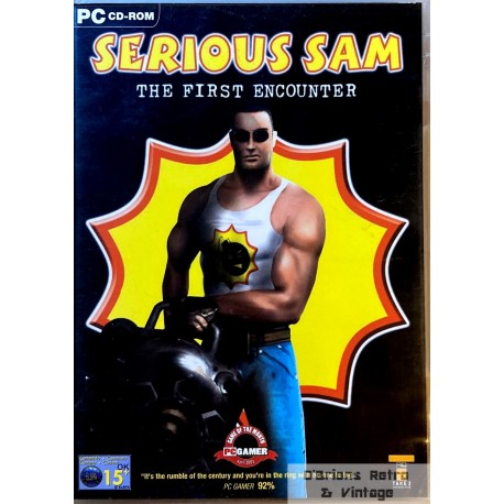 Serious Sam - The First Encounter - Croteam - PC CD-ROM