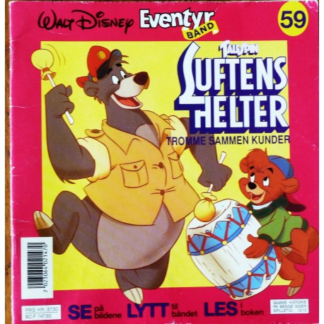 Disney- Eventyrbånd Nr. 59- Luftens helter