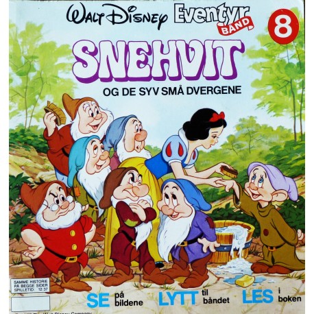 Disney- Eventyrbånd- Nr. 8- Snehvit