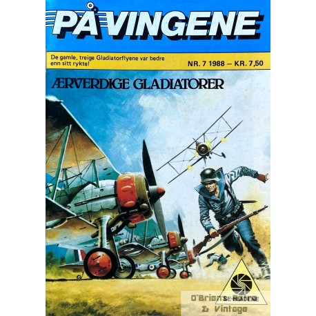 På Vingene - 1988 - Nr. 7 - Ærverdige Gladiatorer