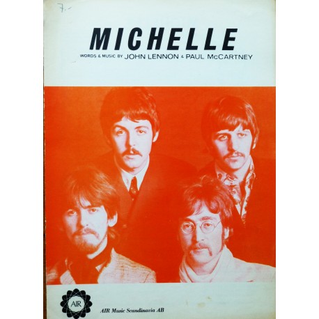 Noteblad- The Beatles- Michelle