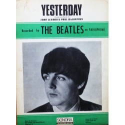 Noteblad- The Beatles- Yesterday