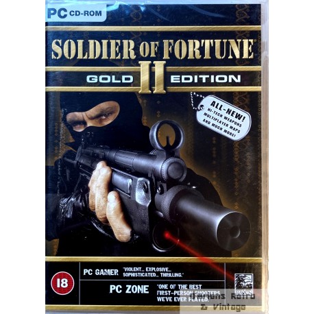 Soldier of Fortune II - Gold Edition - Activision - PC CD-ROM