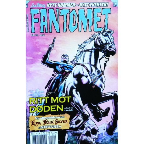 Fantomet: 2010- Nr. 22- Ritt mot døden