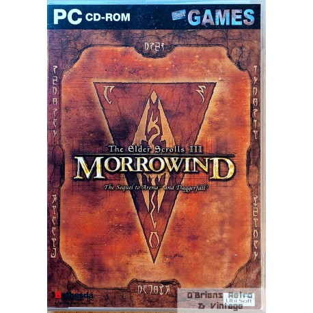 The Elder Scrolls III - Morrowind - Bethesda - PC CD-ROM