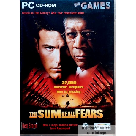 The Sum of All Fears - Ubi Soft - PC CD-ROM