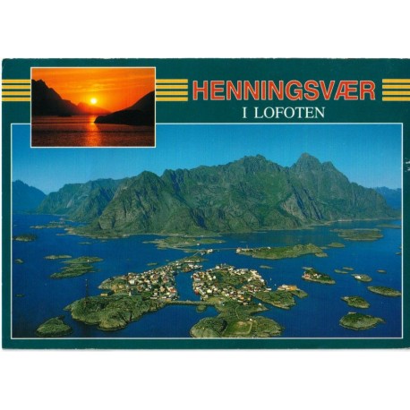 Henningsvær i Lofoten - Postkort