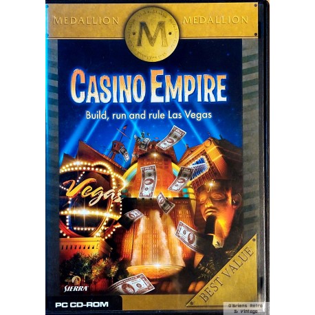 Casino Empire - Medallion - Sierra - PC CD-ROM