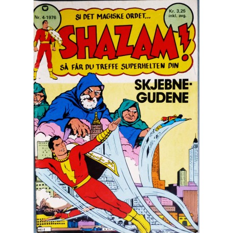 Shazam-1976- Nr. 4- Skjebnegudene