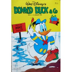 Donald Duck & Co- 1979- Nr. 2- Med bilag