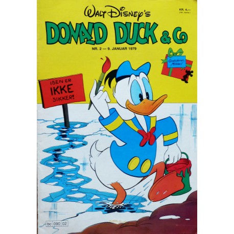 Donald Duck & Co- 1979- Nr. 2- Med bilag