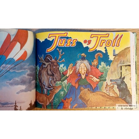Tuss og Troll - Smørbukk - 1976 til 1980 - Innbundet bok