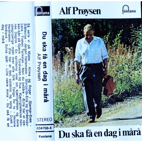 Alf Prøysen- Du skal få en dag i mårå