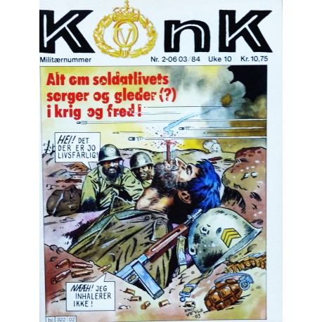 Konk- 1984- Nr. 2- Militærnummer