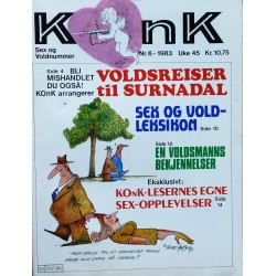 Konk- 1983- Nr. 6- Sex og voldnummer