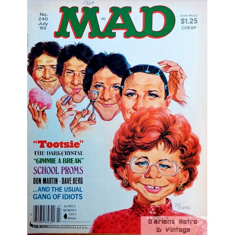 MAD - 1983 - No. 240 - Tootsie