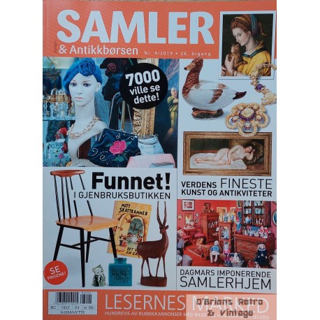 Samler og Antikkbørsen - 2019 - Nr. 4 - Verdens fineste kunst og antikviteter