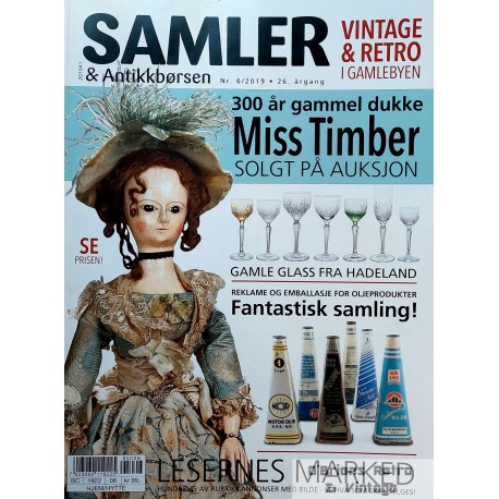 Samler og Antikkbørsen - 2019 - Nr. 6 - Gamle glass fra Hadeland