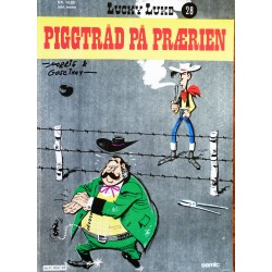 Lucky Luke- Nr. 28- Piggtråd på prærien