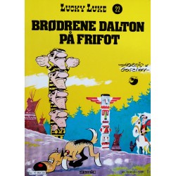 Lucky Luke- Nr. 22- Brødrene Dalton på frifot