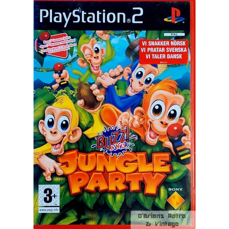 Buzz! Junior Jungle Party - Vi snakker norsk - Playstation 2