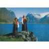 Jølster - Jenter med Jølstrabunad - Postkort