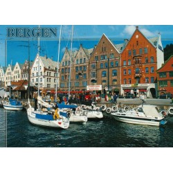 Bergen - Bryggen - Postkort