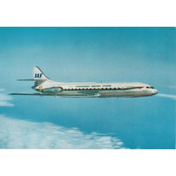 SAS Caravelle Jetliner - Scandinavian Airlines System - Postkort