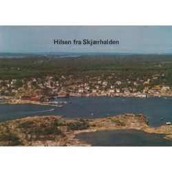 Skjærhalden-sentrum - Hvaler - Postkort